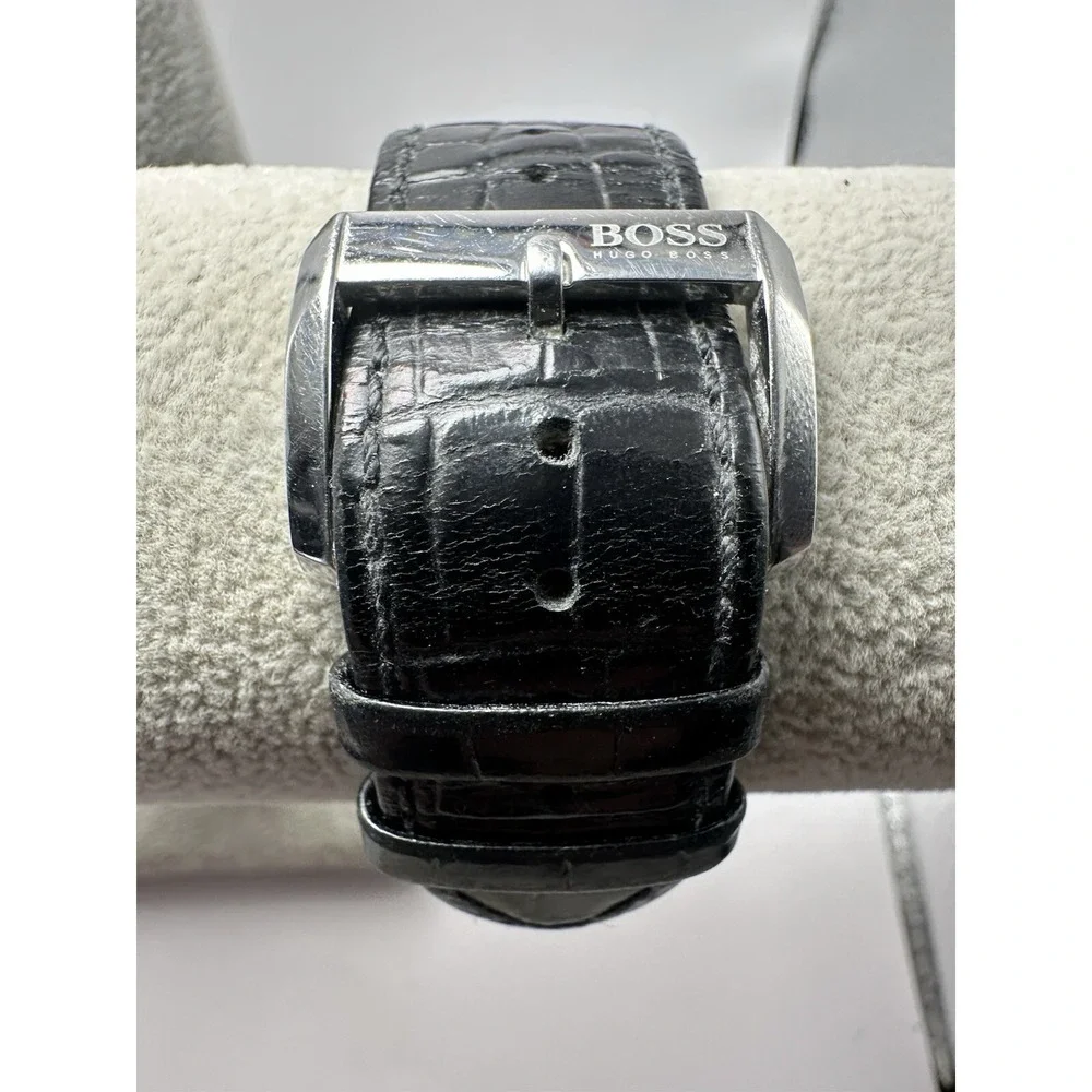 Hugo‎ Boss Moon Phase HB.79.1.14.2359 Mens Tank Watch 36MM 8.5
